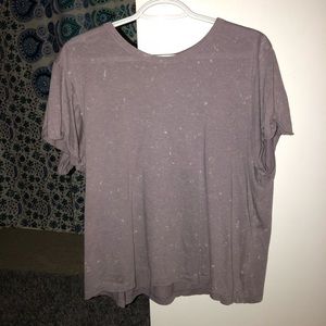 Purple American Eagle Crop Top
